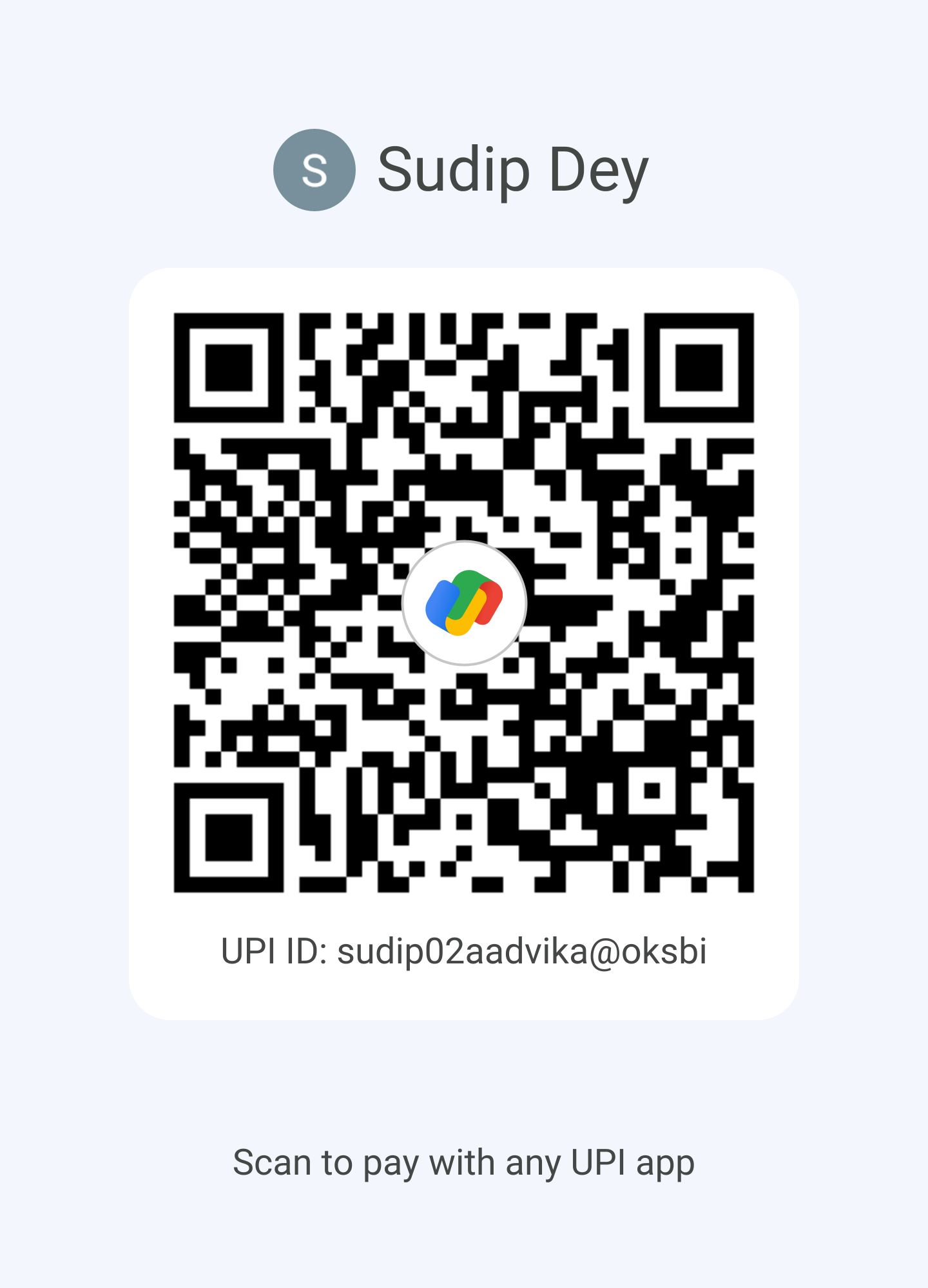 Donation QR Code